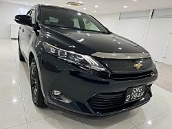 Toyota Harrier 2.0 Sunroof 2015 Blue Rear Entertainment